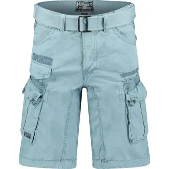 GEOGRAPHICAL NORWAY kalhoty pánské PANORAMIQUE MEN COLOR 063 bermudy kapsáče 3XL světle modrá