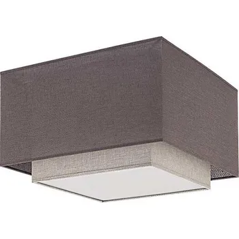 Duolla - Stropní svítidlo FORTE 3xE27/40W/230V šedá