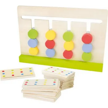 Dřevěná hračka Small Foot Dřevěný edukativní logický labyrint