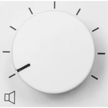 Dálkový ovladač AUDAC VC3208/W Dálkový ovladač hlasitosti 45 x 45 mm Bílé provedení