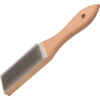 Drátěný kartáč KART - ruční kartáč na pilníky - mykací popruh 0,30mm