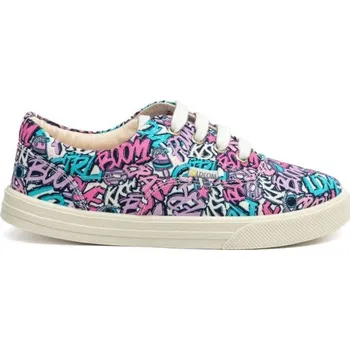 Dívčí tenisky Dětské tenisky Oldcom TAYLOR 34 Růžová, Světle modrá, Černá, Bílá