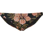 Dámský spodní díl plavek Billabong HOOKED ON TROPICS S Černá, Růžová, Světle zelená