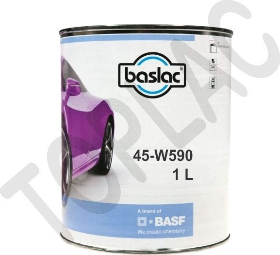 BASLAC 45-W590 Basecoat Pure Black - pigmentová báze - 1 L