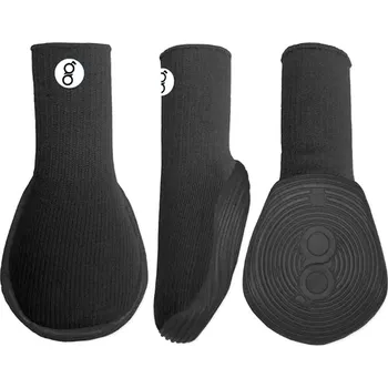 Obleček pro psa GOO-EEZ Ultras botičky černé 4ks vel. S - odlepuje se logo