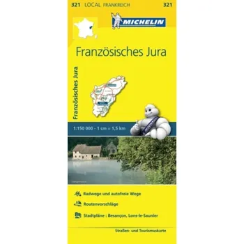 Michelin Karte Französisches Jura