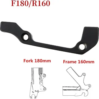 Brzda na kolo Adaptér kotoučové brzdy přední / zadní Post Mont F180mm/R160mm servisní balení