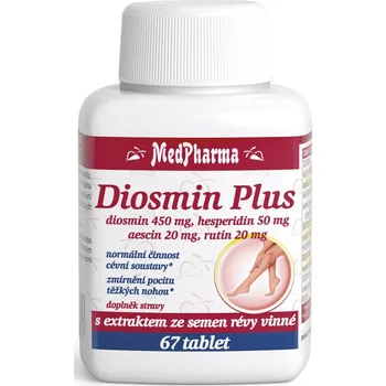 Přírodní produkt MedPharma Diosmin Plus 67 tbl.