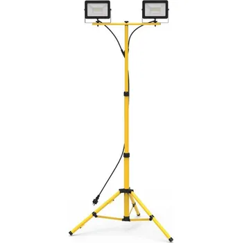 Průmyslové svítidlo LED Reflektor se stojanem 2xLED/50W/230V 4000K IP44