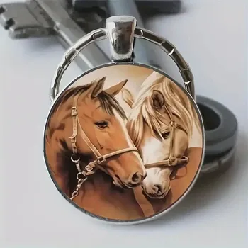 Přívěšek na klíče kůň