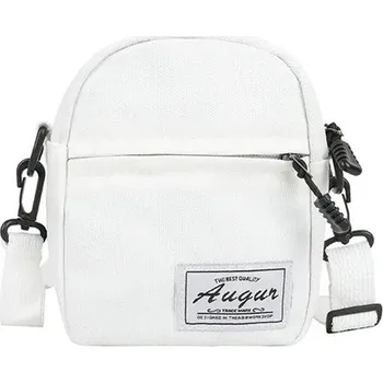 Kabelka Dámská plátěná kabelka přes rameno | mini taška - Bílá