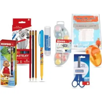 Set školních potřeb Školní potřeby - balíček pro 1. stupeň - základní