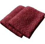 Froté ručník malý deluxe červený 30x50 TiaHome