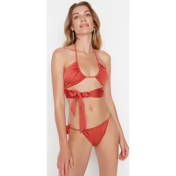 Dámský bikinový top Trendyol Tied Trendyol červená 1932000