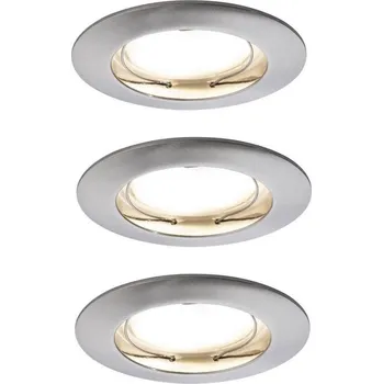 Koupelnové svítidlo Paulmann 92827 - SADA 3xLED/7W Stmívatelné podhledové svítidlo COIN 230V