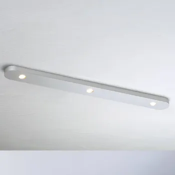 Stropní svítidlo Bopp Close LED třísvítidlové hliníkové eloxovaný hliník 3 x 7 W LED - Doprava zdarma