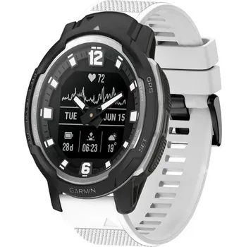Ostatní příslušenství k chytrým hodinkám VSECHNONAMOBIL 80858 DIAMOND Vyměnitelný řemínek pro Garmin Instinct Crossover bílý