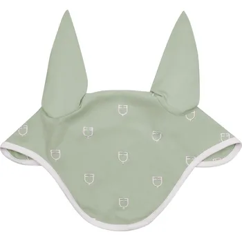 Čabraka pro koně EQUESTRO Čabraka White Line Multilogo Equestro, light green FULL