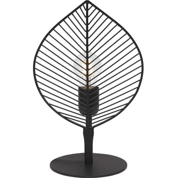 Lampička PR Home Kovová stolní lampa Elm, výška 32,5 cm - Délka kabelu 180 cm černá matná 1 x 40 W - Doprava zdarma