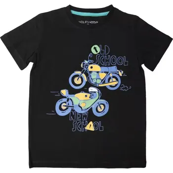 Chlapecké tričko Chlapecké tričko Wolf S2401 černé