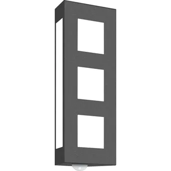 Venkovní osvětlení CMD BWM venkovní nástěnné svítidlo Aqua Trilo antracit antracitová, bílá 2 x 60 W - Doprava zdarma