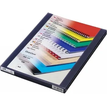 Eurosupplies Přední fólie PRESTIGE A4, transparentní, čirá, 200mic, 100ks