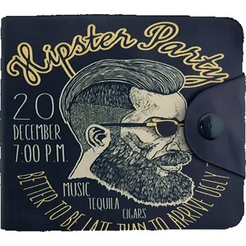 Peněženka Hipster Party peněženka