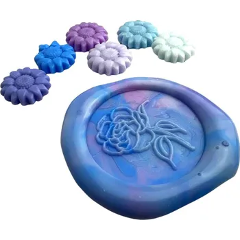 Pečeť Artmagico Pečetní vosk kytička Fialkový mix