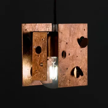 Knikerboker Buchi závěsné světlo 13x11x16,5 měď 1 x 7 W LED - Doprava zdarma