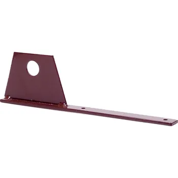 Držák trubkového zachytávače plochá krytina - jednotrubkový Hnedá - RAL 8017