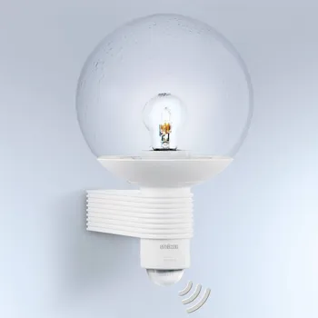 Lampička STEINEL venkovní nástěnné světlo L 400 S - bílá 1 x 60 W - Doprava zdarma