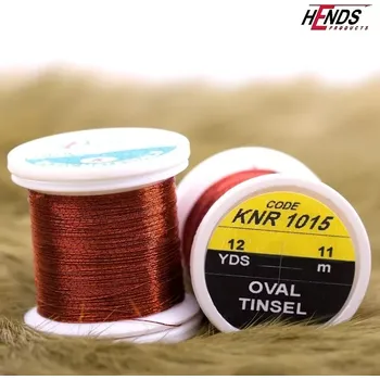 HENDS Lameta OVAL TINSEL - MĚDĚNÁ