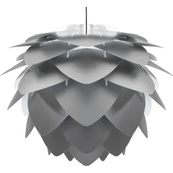 UMAGE Silvia medium závěsné světlo šedé - délka kabelu 210 cm; baldachýn - Ø 11 cm šedý, černý 1 x 15 W LED - Doprava zdarma