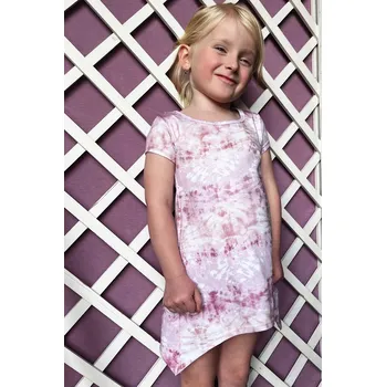 Dívčí šaty Krásná mamka Dívčí šaty/tunika JEMNÁ BATIKA Velikost: 3-4 roky