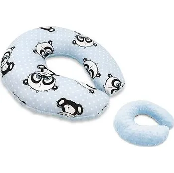 Nákrčník COSING Nákrčník MINKY - Pandy tečky modrá