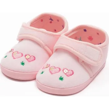 Capáčky Kojenecké semiškové capáčky New Baby srdíčka 0-3 m 116/122