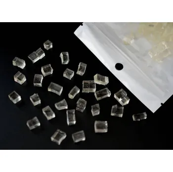 Gelové vodní KOSTKY ČIRÉ - dekorace do vázy