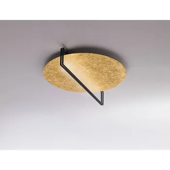 ICONE Essenza stropní svítidlo 927 Ø47cm zlatá/černá zlatá, černá LED 17 W celkem - Doprava zdarma