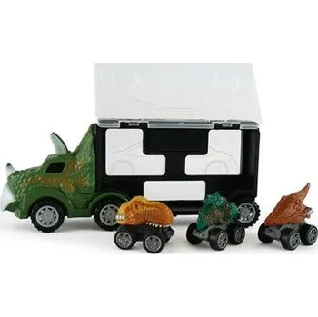 Dětské zboží Mac Toys Dinosauří kamion se 3 autíčky