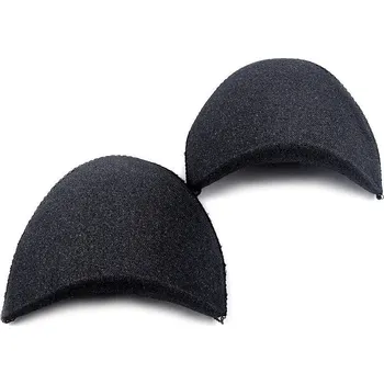 Vycpávky tloušťka 14 mm obšívané černé PLM, barva Černá