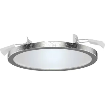 Lampička Lightme LED spot Aqua Pur Ø14,7cm stříbrná lístkové stříbro 1 x 8 W LED - Doprava zdarma