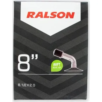 Plášť na kolo Duše Ralson 8" na elektrokoloběžky a kočárky - Autoventilek 45°, 8.1/2x2,0