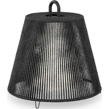 Venkovní osvětlení Wever & Ducré Lighting WEVER & DUCRÉ stínidlo Costa 1.0, černé, provaz, Ø 39 cm černá - Doprava zdarma