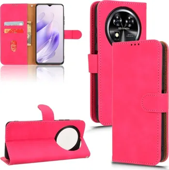 Příslušenství pro tablet VSECHNONAMOBIL 81230 SKIN FLIP Peněženkové pouzdro pro Oukitel C37 růžové