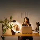 LEDVANCE SMART+ LEDVANCE SUN@Home Panan Desk Disc, svorka, černá - rozsah upnutí max. 5,3 cm; Ø stínidla 14,7 cm; délka kabelu 180 cm 1 x 15 W LED - Doprava zdarma