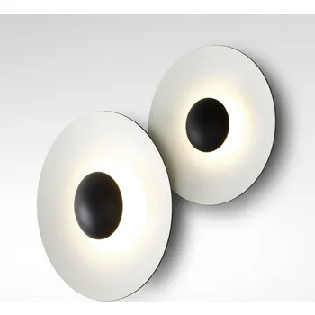 Lampička MARSET Ginger 20C LED nástěnné Ø19,5 černá/bílá černá, bílá 1 x 5,72 W LED - Doprava zdarma