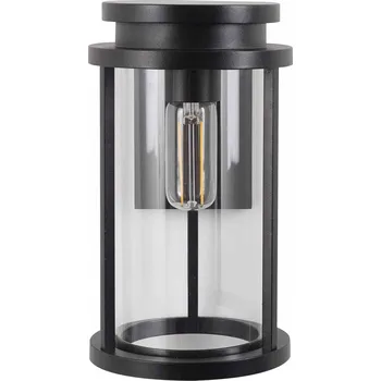 Venkovní osvětlení K.S. Verlichting Venkovní nástěnné svítidlo Sydney L černá, čirá 1 x 60 W - Doprava zdarma