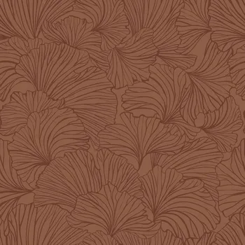 Tapeta Vliesová tapeta na zeď, listy, hnědá, 139617, Bloom, Esta Home
