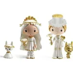 DJECO Tinyly figurky Marguerite & Léoplold - svatební pár s mazlíčky