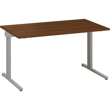 Psací stůl Stůl ProOffice C 140 x 80 cm, ořech